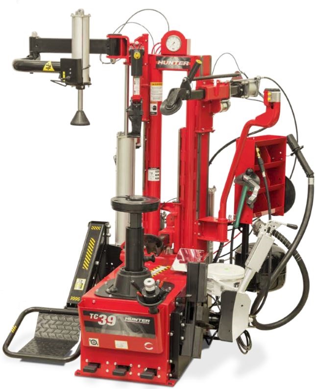 Hunter TC39 däckomläggare